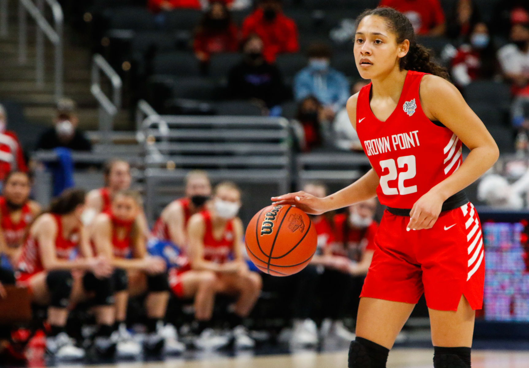 Gallery: 4A girls basketball state final - Crown Point vs. Brownsburg